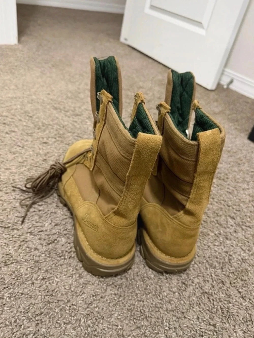 Danner Boots in tan & brown